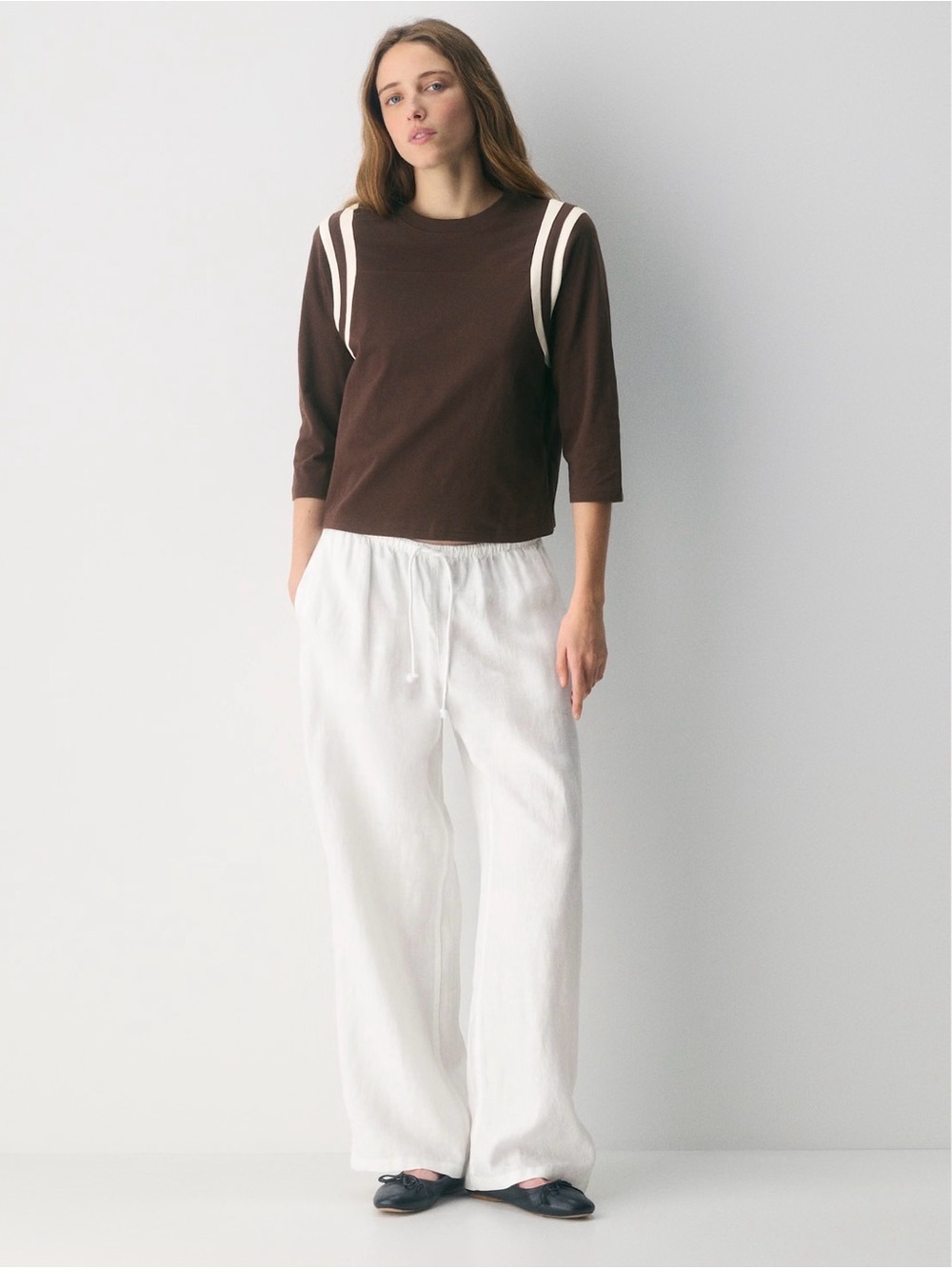 Aritzia Tna Charleston Linen Pant